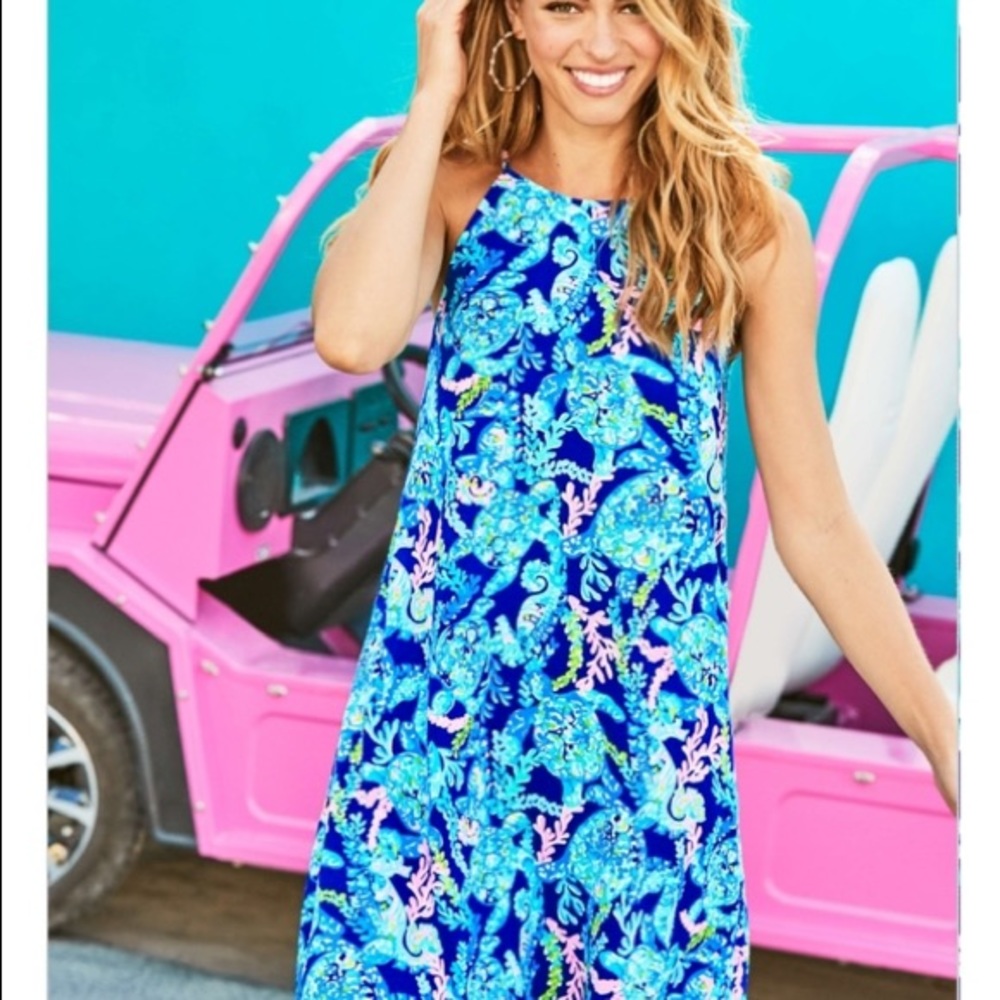 NWT Lilly Pulitzer Margot turtle dress